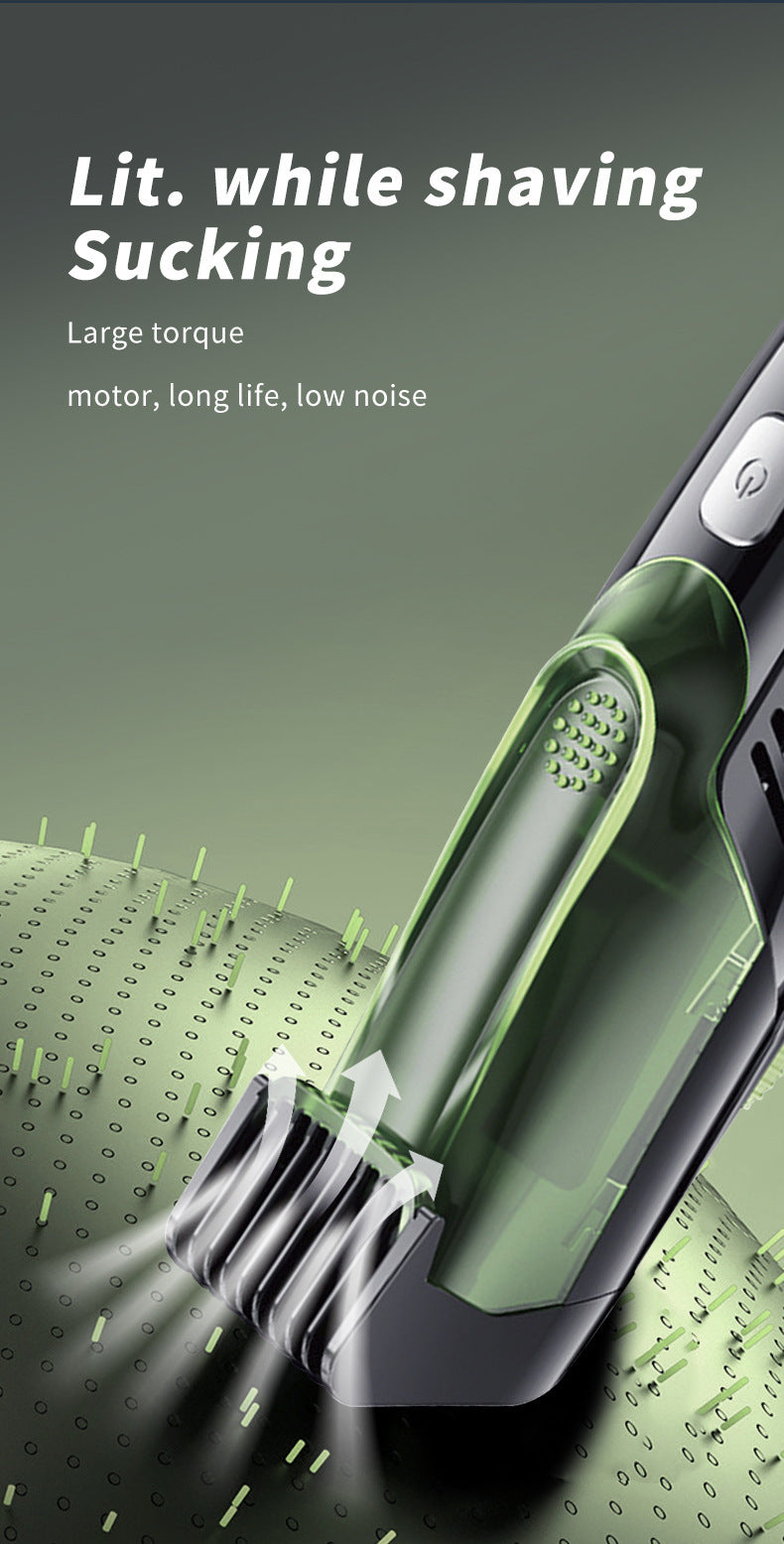 Rechargeable Vacuum Beard & Mustache Trimmer