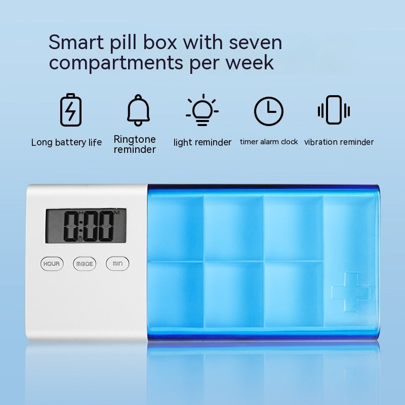 Portable Smart Electronic Medicine Pill Box