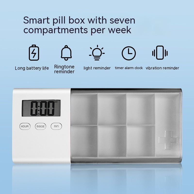 Portable Smart Electronic Medicine Pill Box
