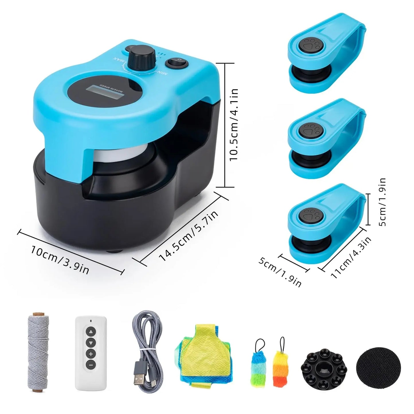 DORNAS Electronic Indoor Interactive Cat Toy