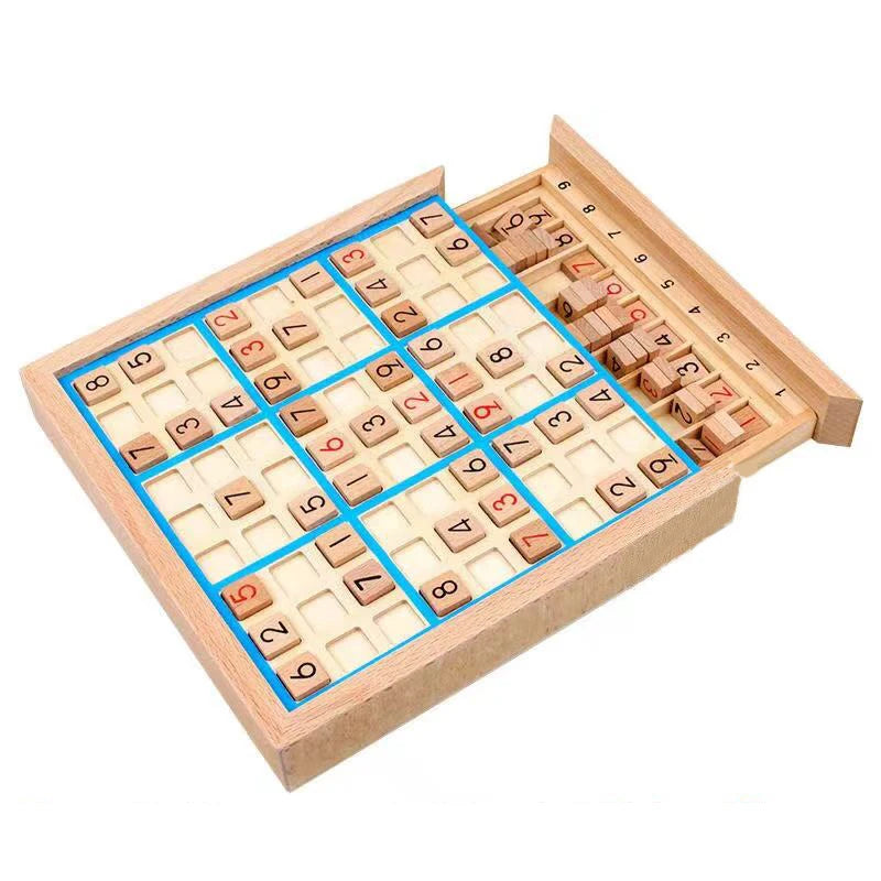 The Wooden Arithmos Sudoku Tray