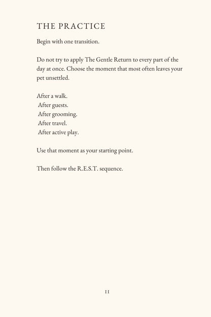 The Gentle Return