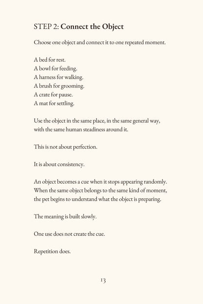 The Quiet Cue