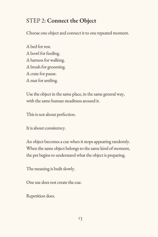 The Quiet Cue