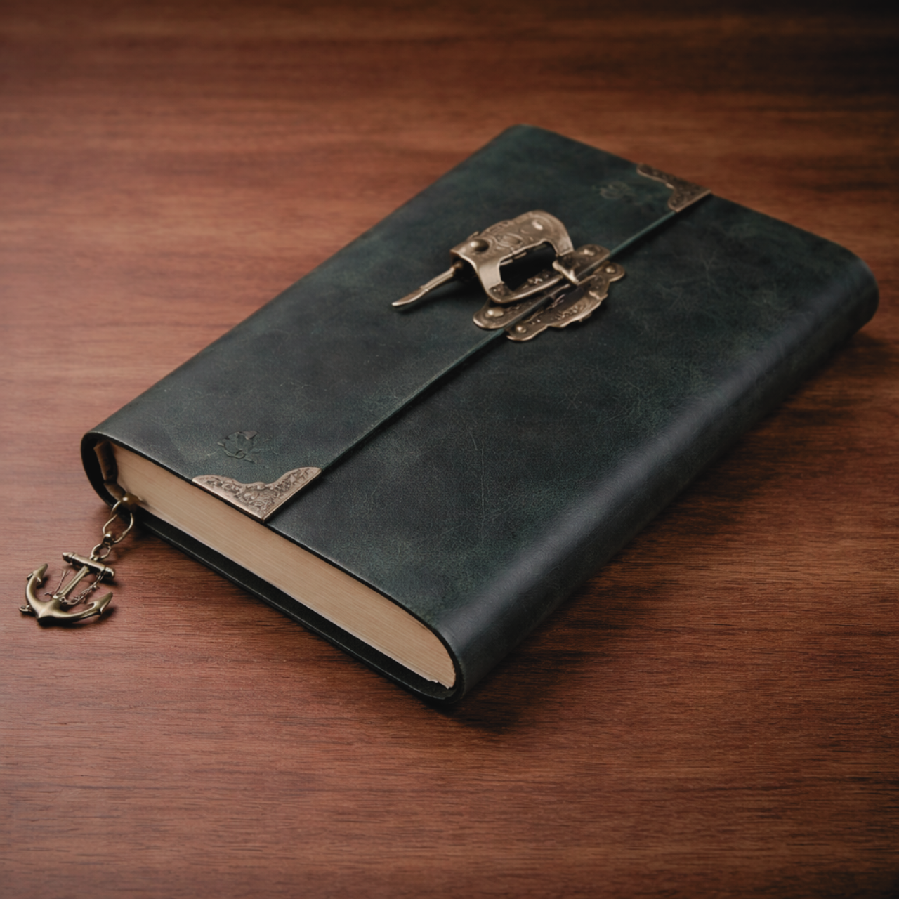 The Heirloom Leather Lock Journal