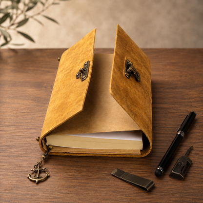 The Heirloom Leather Lock Notebook