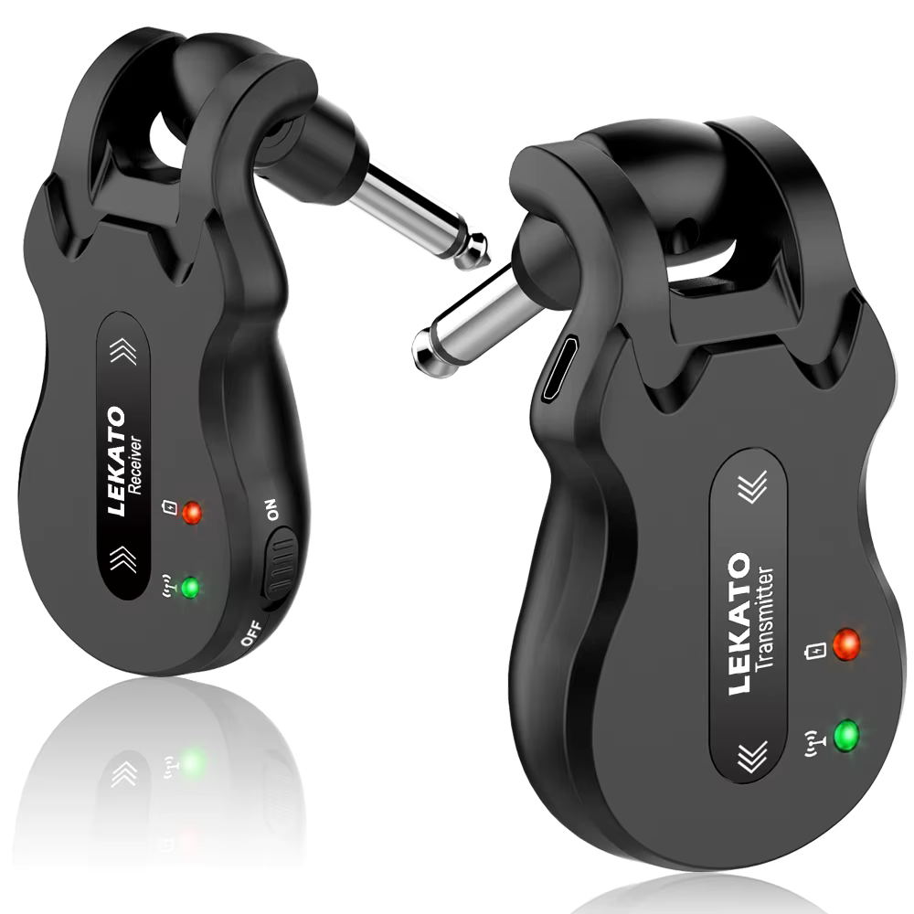 Lekato WS-50  5.8Ghz Wireless Guitar Transmitter Receiver