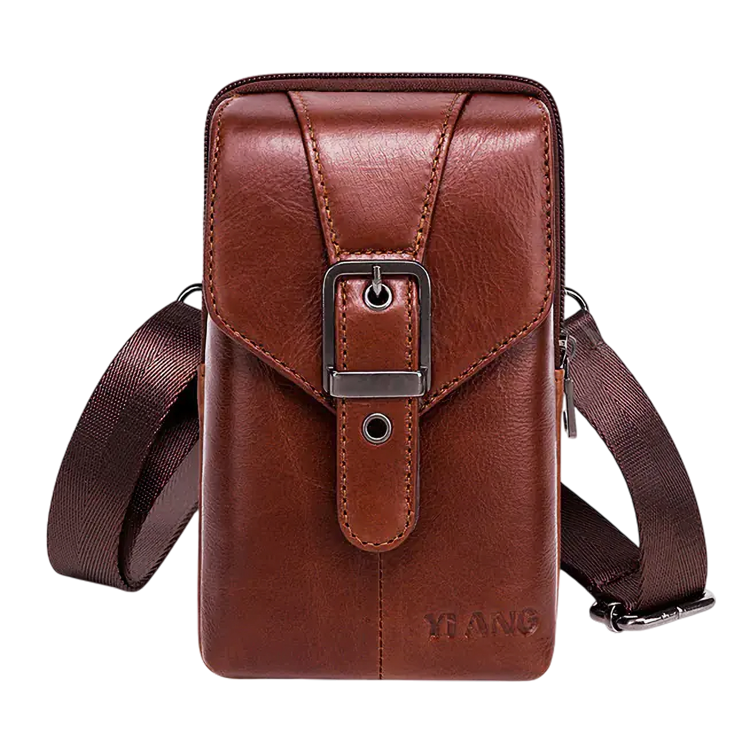 Men's Genuine Leather Vintage Waist Bag Fanny Pack