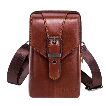 Men's Genuine Leather Vintage Waist Bag Fanny Pack