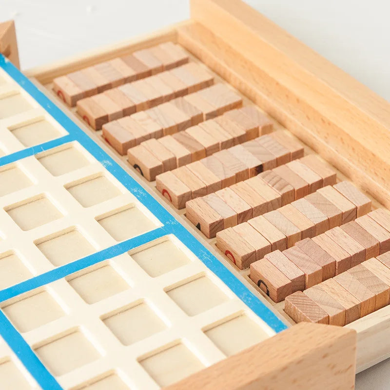 The Wooden Arithmos Sudoku Tray