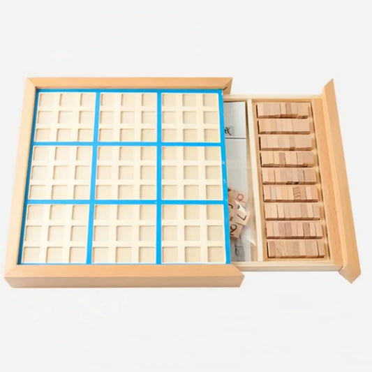 The Wooden Arithmos Sudoku Tray