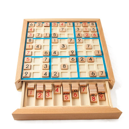 The Wooden Arithmos Sudoku Tray