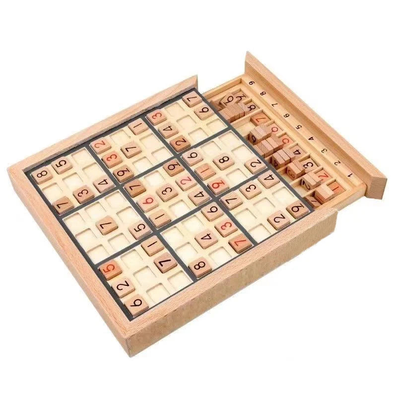 The Wooden Arithmos Sudoku Tray