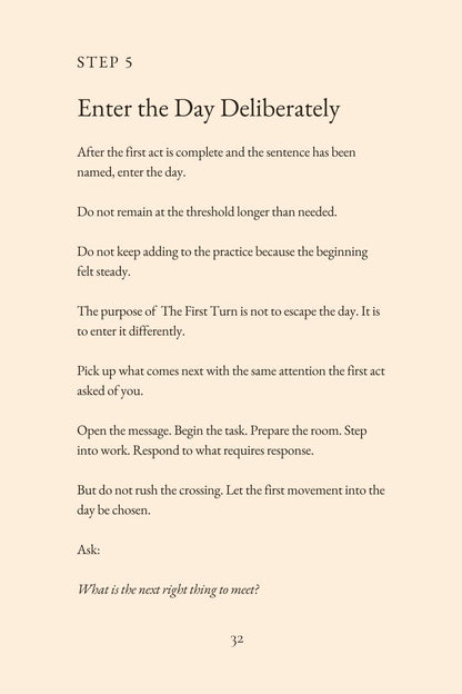The Appointed Hour