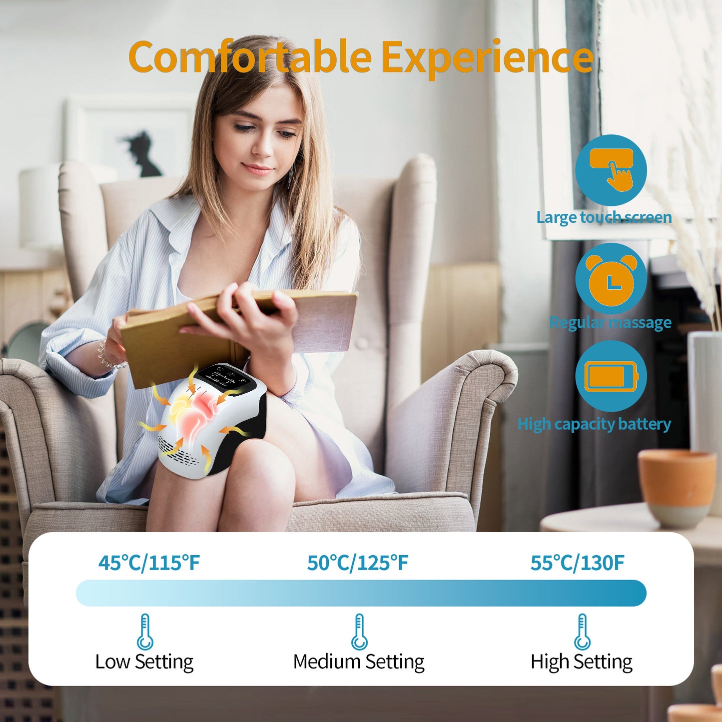 Home Intelligent Infrared Knee Massager